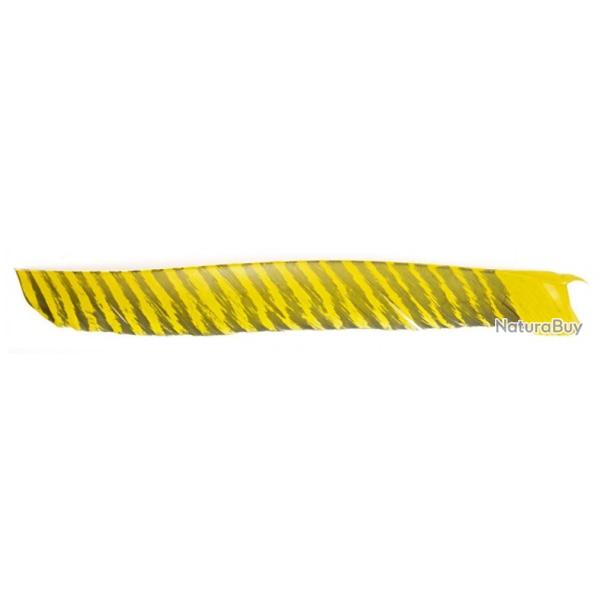 PLUME ENTIERE GATEWAY FLU-FLU - JAUNE TIGRE - par 6
