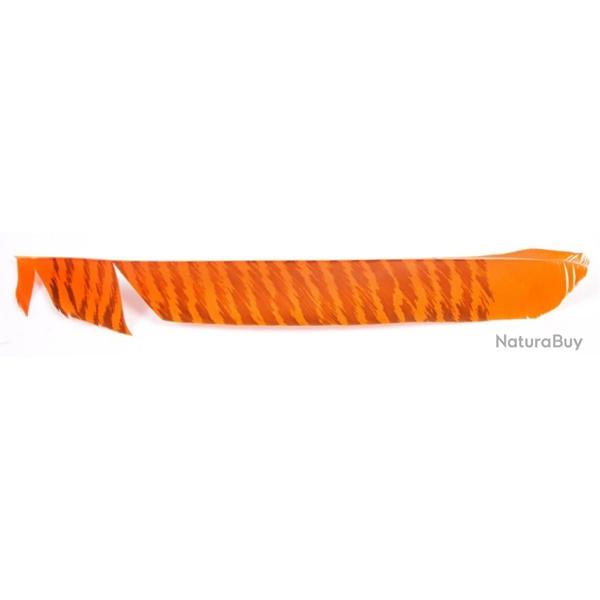 PLUME ENTIERE GATEWAY FLU-FLU - ORANGE TIGRE - par 6