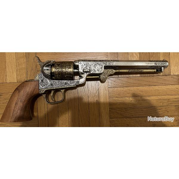 Replique Denix Revolver Navy guerre civile, USA 1851
