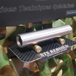 Embout long PAK 110mm / 20mm Calibre .50 M6x0.75 Haute Performance