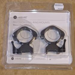 Hawke Precision Steel Ring Mounts Weaver moyen 34mm HILMAR SUPER DESTOCK !!!