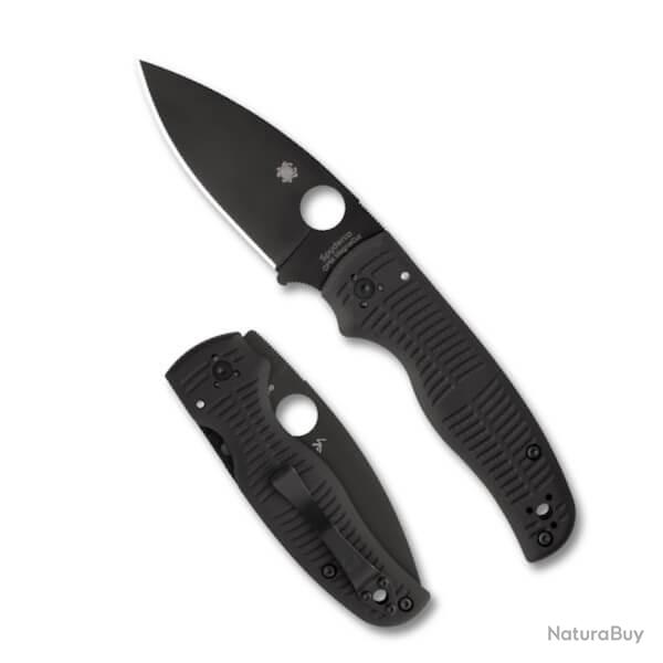 Couteau pliant Spyderco Shaman Salt noir C229GMCBKP