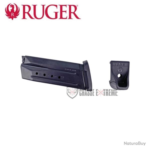 Chargeur RUGER SR9C avec Extension 10Cps Cal 9mm Para