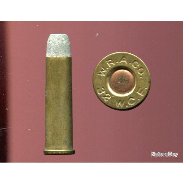 .32 WCF Black Powder Mle 1882 voir photos cartouche dmonte - marquage : W.R.A.Co. .32 W.C.F.