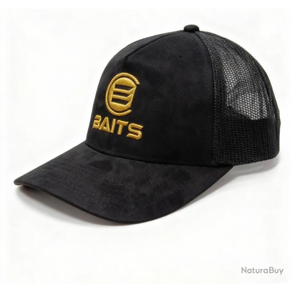 Casquette Pro elite baits black gold