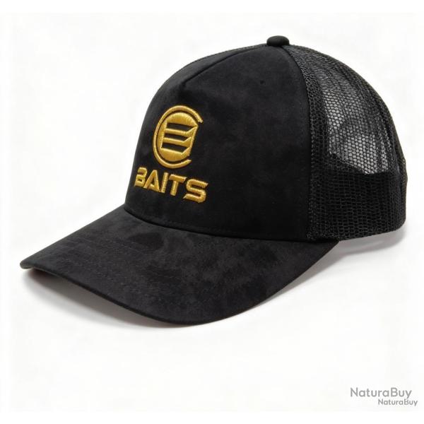 Casquette Pro elite baits black gold