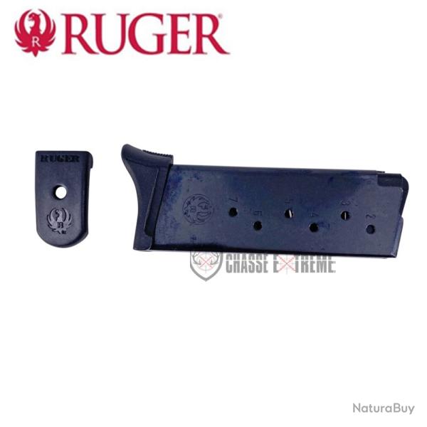 Chargeur RUGER LC9 avec Extension 7Cps Cal 9mm Para