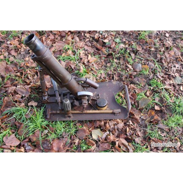 MORTIER wehrmacht GRANATWERFER  36   (Leichte Granatwerfer LeGrW) ALLEMAGNE  WW2 Cat D