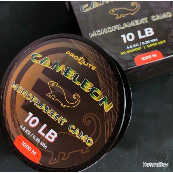 Nylon carpe Pro lite baits CAMALEON -1000M/0,26MM