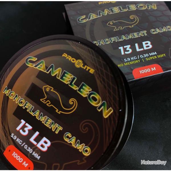Nylon carpe Pro lite baits CAMALEON -1000M/0,30MM