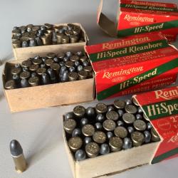 Lot munitions 22LR Remington anciennes