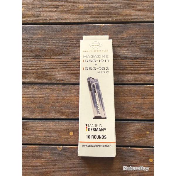 Chargeur MAUSER/GSG 1911 cal.22 lr