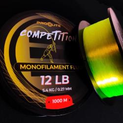 Nylon carpe Pro élite baits COMPETITION MONOFILAMENT FLUOR 1000M - 0.27MM
