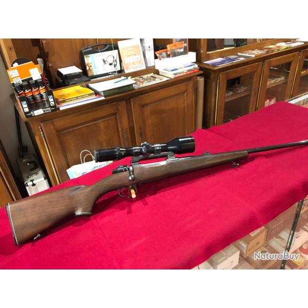 CARABINE ZASTAVA 98 + TASCO 3-12X56 CALIBRE 7X64 AVEC STECHER