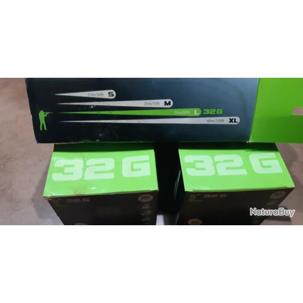 50 cartouches L100 Decathlon TBE plombs de 10 12/70 culot de 8