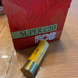 8 cartouches FOB Super C20 calibre 20/70, 28g, n*4