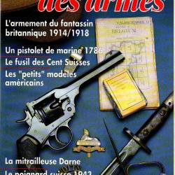 gazette des armes 255 , poignard suisse 1943, fusils exp&eacute;rimentaux part 3, sabre lanciers garde roya