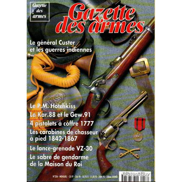 gazette des armes 256, g�n�ral custer et guerres indiennes, lanc fus�e vz 30 ,