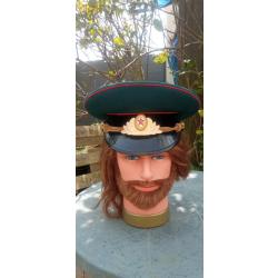 Képi casquette Russe ancienne URSS officier KGB garde frontière Taille 55
