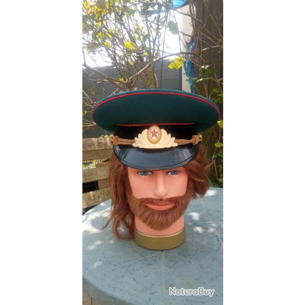 Kpi casquette Russe ancienne URSS officier KGB garde frontire Taille 55