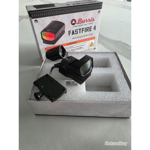 Point rouge BURRIS Fastfire 4 avec rail origine + montage rapide Blaser