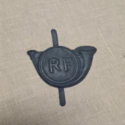 Insigne, Attribut, Rondache  De Casque Adrian peint bleu horizon