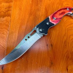 Petit couteau de poche pratique et design - tranchant rasoir