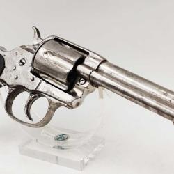REVOLVER DOUBLE ACTION COLT MODEL 1878 5.5" DEPOT 14 PALL MALL LONDON CALIBRE .455 WEBLEY - US XIX&egrave; 
