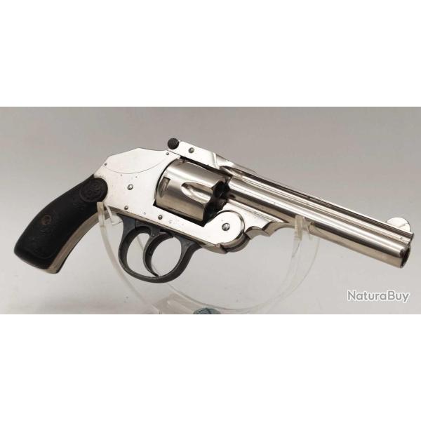 REVOLVER IVER JOHNSON 1896 � BRISURE CALIBRE 38 SMITH ET WESSON DOUBLE ACTION U.S.A. XIX eme Cat�gor