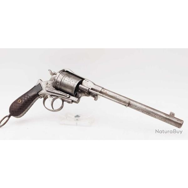 LONG REVOLVER GASSER MONT�N�GRIN SCHUTZ MARK CALIBRE 11MM - BELGIQUE XIX� XIX eme Categorie D