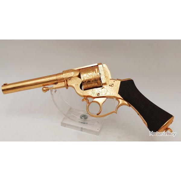 LUXUEUX REVOLVER PERRIN 1865 GRAV� DOR� CALIBRE 11MM PERRIN - FRANCE XIX� France XIX eme Categorie D