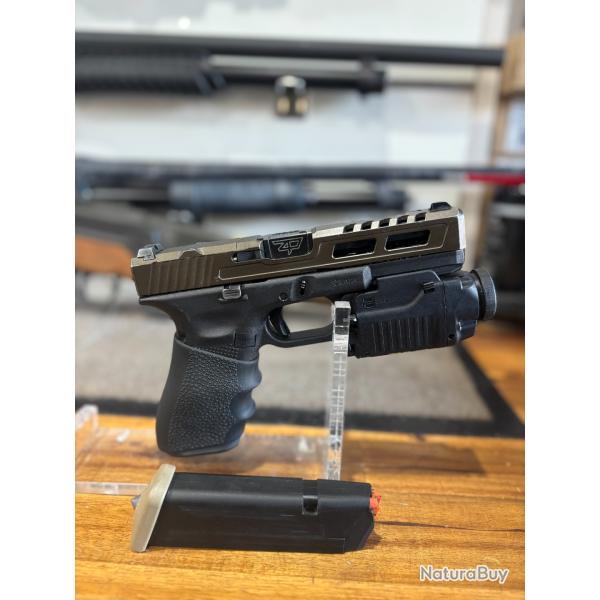 Papa Nol est ici ! Occasion Pistolet Zaffiri G17 Gen 5 - 9mm - RMR - Pack lampe Glock - ADF-BW821