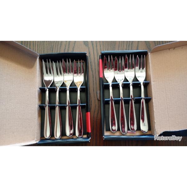 Lot de fourchettes � g�teau  ALESSI
