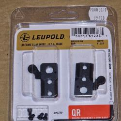 Embases 2 pièces Leupold QR pour carabine Browning Bar HILMAR SUPER DESTOCK !!!