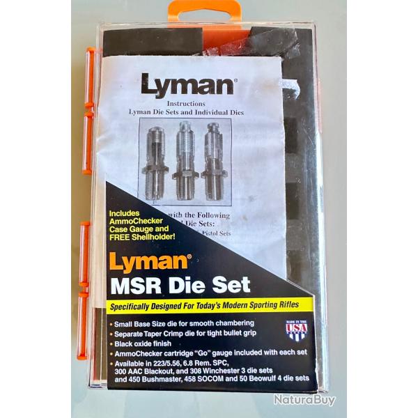 Jeu d'outils de prcision Lyman MSR .223 Rem