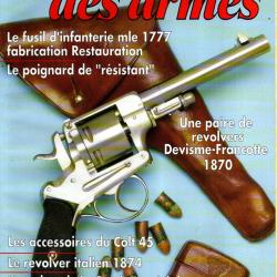 gazette des armes 257 gewehr 98/40, poignard de r&eacute;sistant, devisme francotte, fusil infa. 1777 an IX