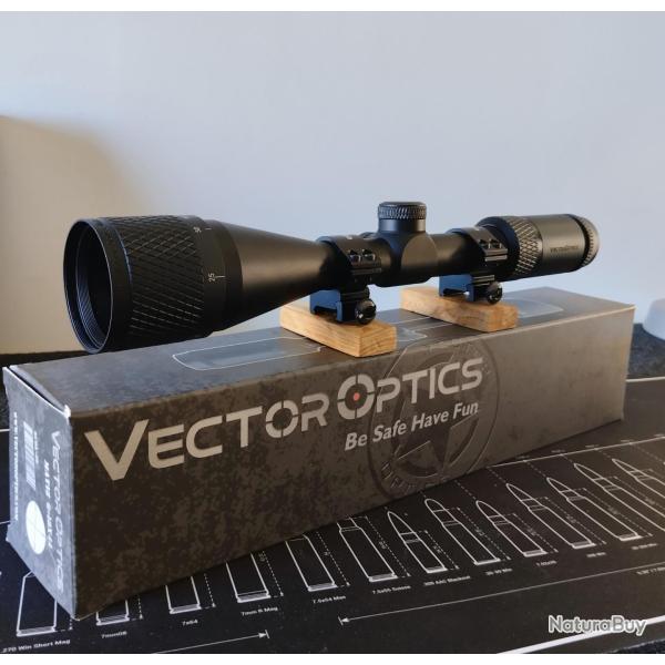 LUNETTE VECTOR OPTICS MATIZ 6-18X44 NEUVE + 2 PAIRES DE COLLIERS + ETUI DE PROTECTION