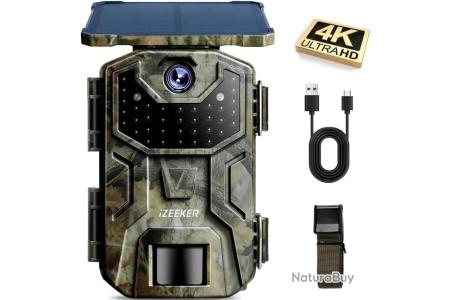 Cctv Solaire Sans Fil, Détection De Mouvement Pir 1080P 2Mp Caméra Solaire Extérieure Pour Les