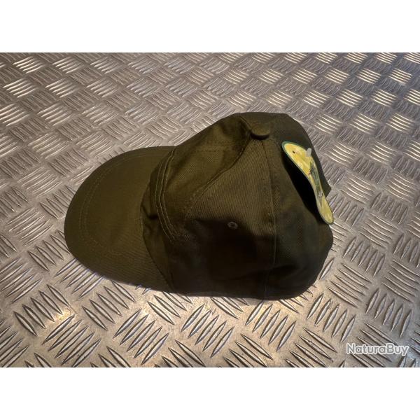 casquette reversible kaki ou orange taille reglable neuf