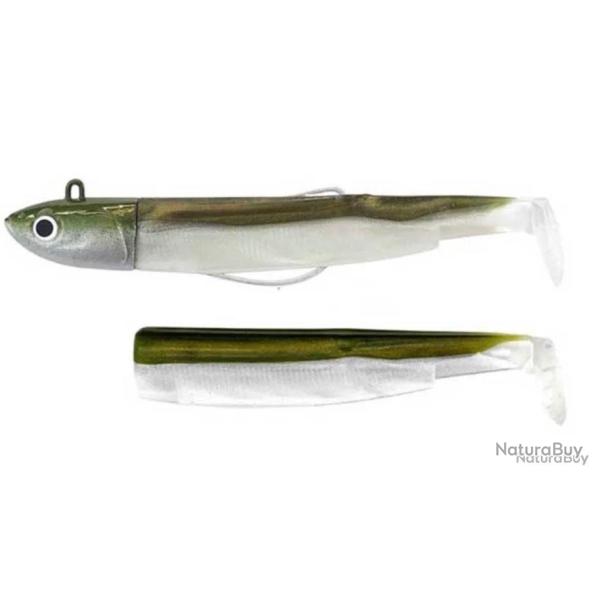 Leurre souple Fiiish combo deep N5 black minnow 160 90gr khaki glow