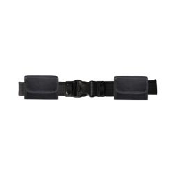 Ensemble Ceinture tactique Noire + 2 cartouchieres ceintures Noires 10 munitions calibre 12