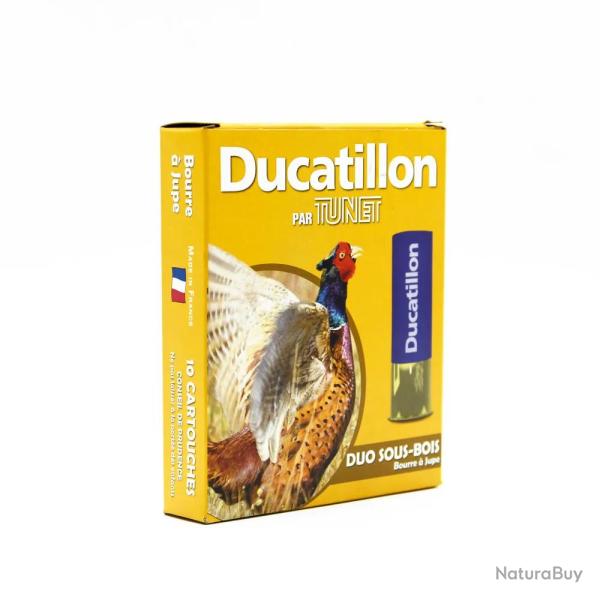 Boite de 10 Cartouches de chasse cal.12/70 Duo Sous-bois