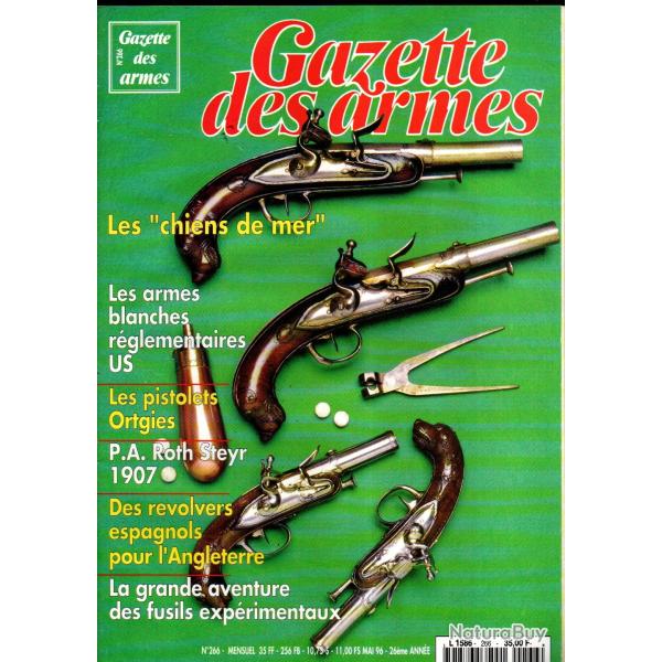 gazette des armes 266 armes blanches r�glementaires us, luger 10 003 s�rie sp�ciale, olets ortgies,