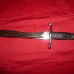 baionnette espagnole sans fourreau
