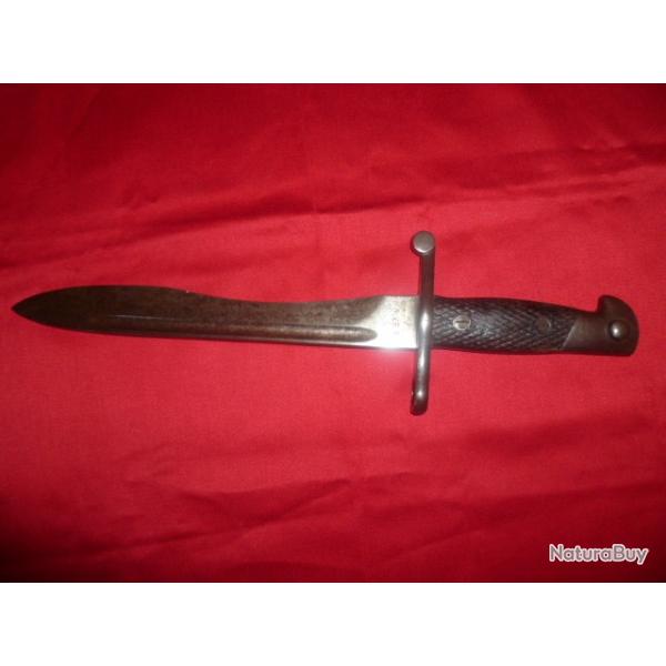 baionnette espagnole sans fourreau