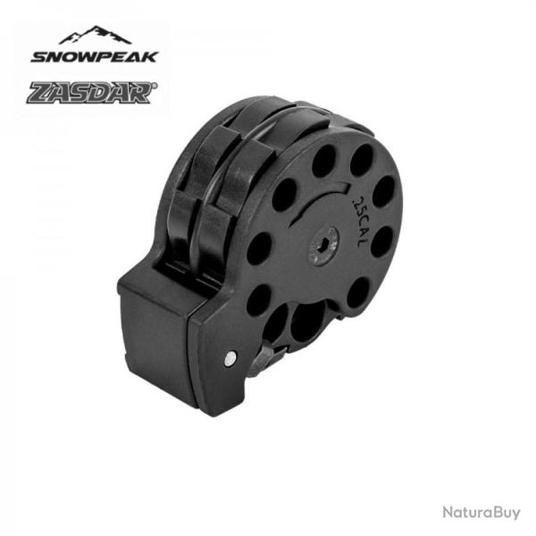 Chargeur Snowpeak AP900-AP1000 pour carabines PCP cal. 6,35 mm ( 1 UNIT )