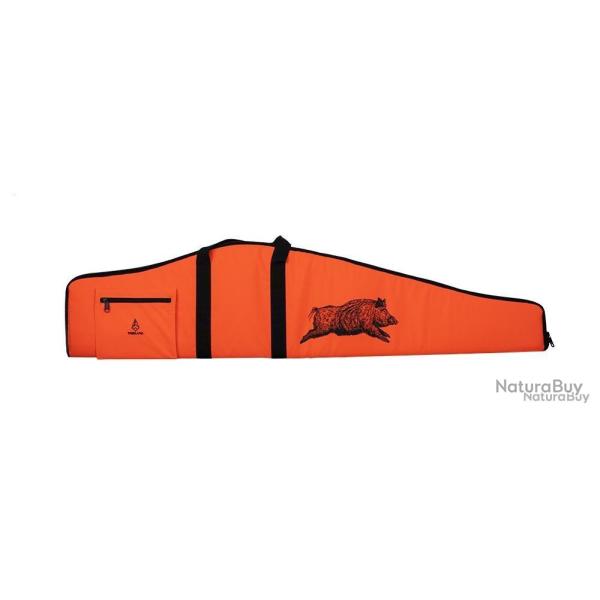 FOURREAU CARABINE CAMO ORANGE SANGLIER