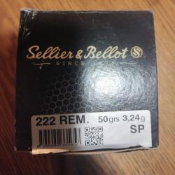 Cartouches 222 Remington