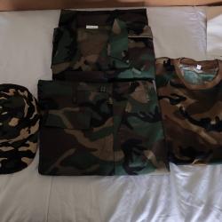 Tenue de chasse  camouflage