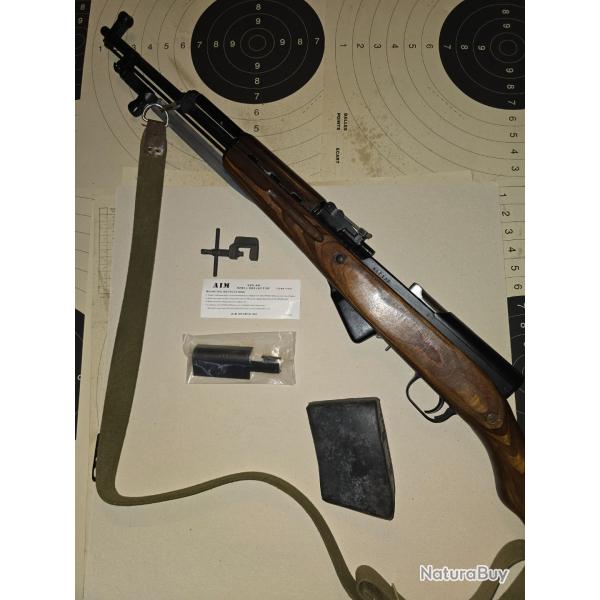 Izhmash Simonov SKS 45 7,62x39 bois lamelle